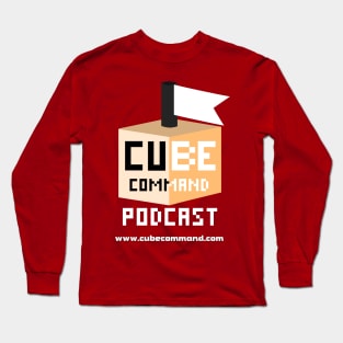 Cube Command Podcast Full Size Logo Long Sleeve T-Shirt